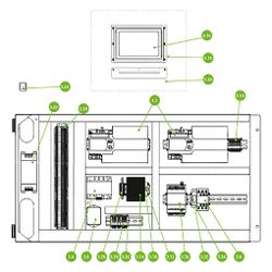 Kermi Relais-Set Relais plus Sockel für compact terra und dynamic ac/pc, W90002... KERMI-W90002 4037486560632 (Abb. 1)