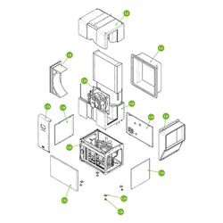 Kermi Gerätefuß mit Gewinde M10 für dynamic, compact und compact cool, W90310... KERMI-W90310 4037486680873 (Abb. 1)