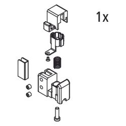 Kermi Aushängemechanismus Set rechts für Gleittür 2-teilig bodenfrei mit Festfeld, EBNI0... KERMI-2535876 4051484927662 (Abb. 1)