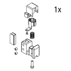 Kermi Aushängemechanismus Set rechts für Gleittür 2-teilig bodenfrei mit Festfeld, EBNI0... KERMI-2535876 4051484927662 (Abb. 1)