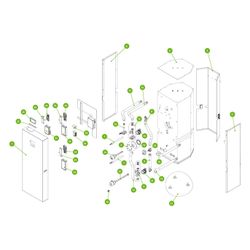 Kermi Flanschdeckeldichtung für x-buffer combi, W90430... KERMI-W90430 4037486804071 (Abb. 1)