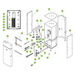 Kermi Strebenset für x-buffer combi, W90433... KERMI-W90433 4037486804101 (Abb. 1)