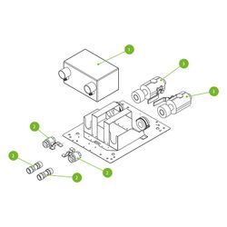 Kermi Adapterstück mit Kugelhahn für Grundwasserstation Sole, W90450... KERMI-W90450 4037486818764 (Abb. 1)