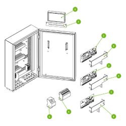 Kermi Abdeckung Baulänge 26, für Speichersystemmodul x-buffer combi pro, Hydromat pro und... KERMI-W90684 4063769228500 (Abb. 1)