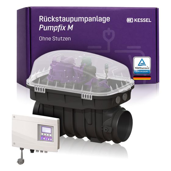 Kessel Rückstaupumpanlage Pumpfix F, ohne Stutzen, freiliegend