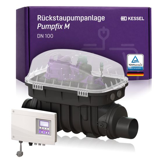 Kessel Rückstaupumpanlage Pumpfix F DN 100, freiliegend