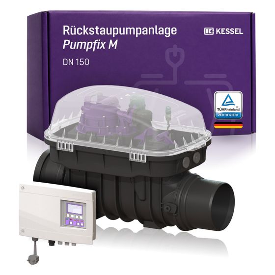 Kessel Rückstaupumpanlage Pumpfix F DN 150, freiliegend