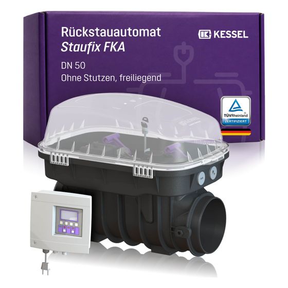 Kessel Rückstauautomat Staufix FKA, Schaltgerät Comfort, freiliegend