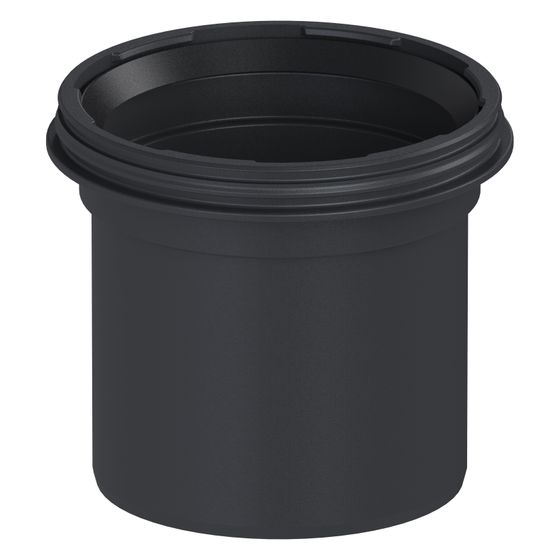 Kessel Verlängerungsstück, Höhe 136mm, ohne Zulauf