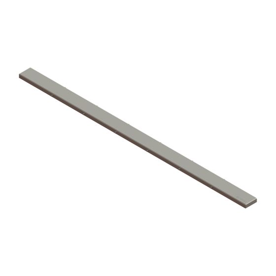 Kessel Edelstahleinleger für Linearis Compact, 950mm, 680255