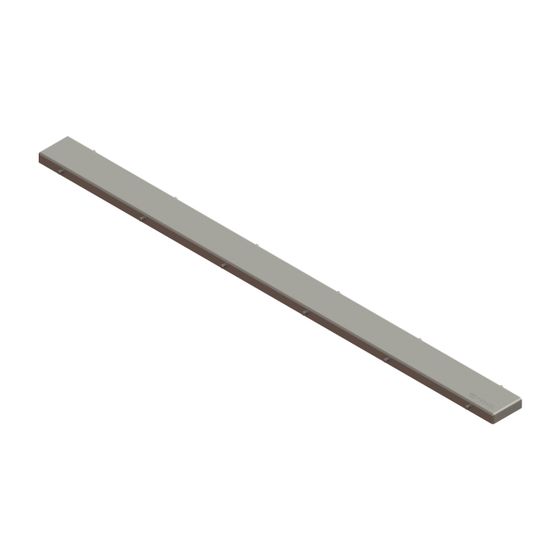 Kessel Edelstahleinleger für Linearis Compact, 750mm, 680257