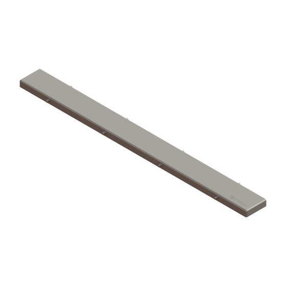 Kessel Edelstahleinleger für Linearis Compact, Länge 550mm, 680259