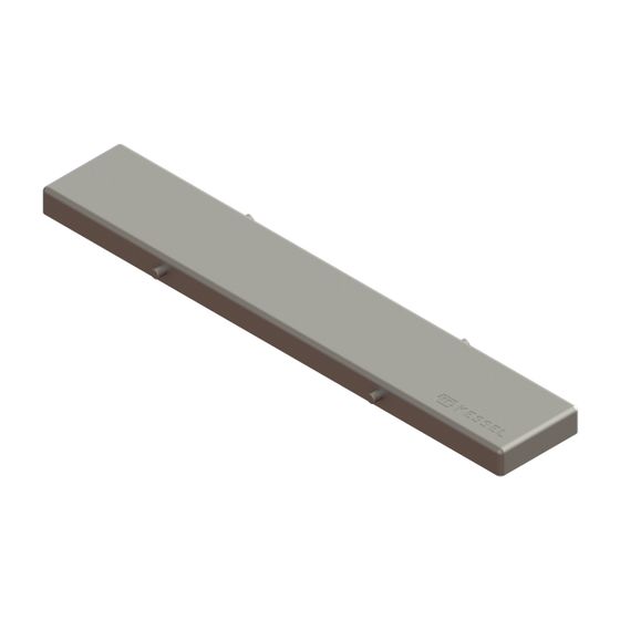 Kessel Edelstahleinleger für Linearis Compact, Länge 300mm, 680261