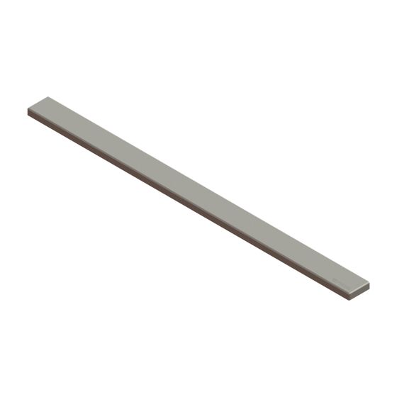 Kessel Edelstahleinleger für Linearis Compact, Länge 750mm, 680425