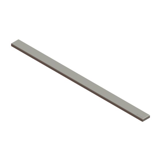 Kessel Edelstahleinleger für Linearis Compact, 850mm, 680426