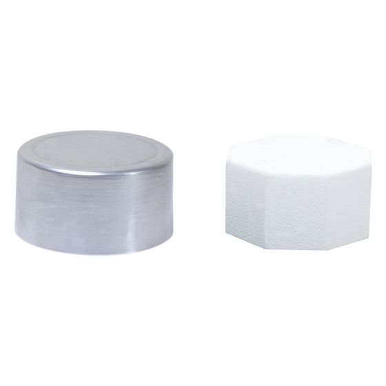 Kessel Abdeckung mit Isolierhaube, Aluminium, 915602