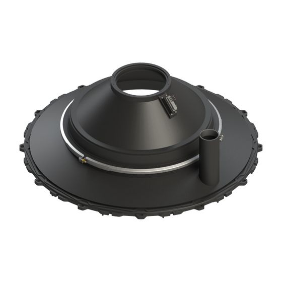 Kessel Spülpumpe-Adapter für Fettabscheider SE, inkl. Konus, 680309