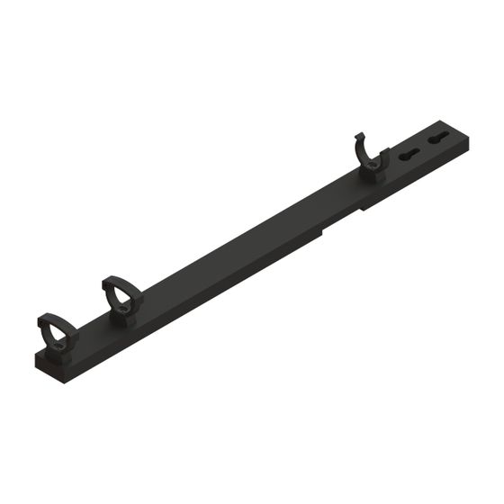 Kessel Montagehalterung für SonicControl Fettabscheider, mit Clips, 680350