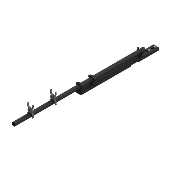 Kessel Montagehalterung für SonicControl, inkl. Rohr und Klips, 917836