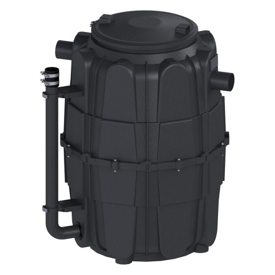 Kessel Fettabscheider EasyClean Modular free NS 3 Direct, rund