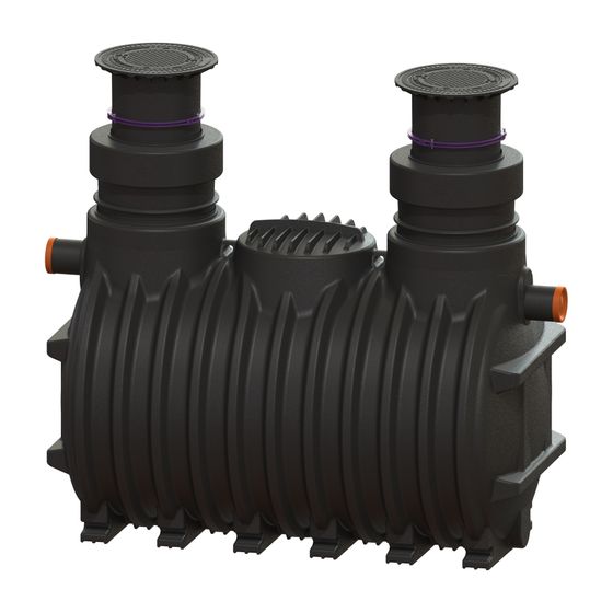 Kessel Fettabscheider EasyClean ground NS 35 Standard, 1.005-1.625mm, Klasse A/B