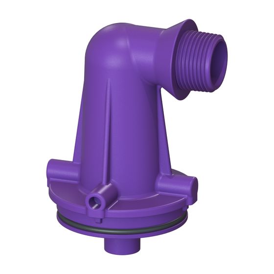 Kessel Luftanschlussbogen für InnoClean PLUS, inkl. Dichtung, 680181