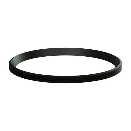 Kessel Profillippendichtung für DN 150, Kunststoff Schwarz, 680003