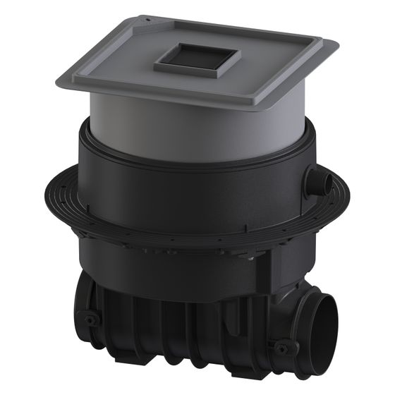Kessel Rohbaukit Ecolift M Underfloor, 516-669mm, Kunststoff, befliesbar