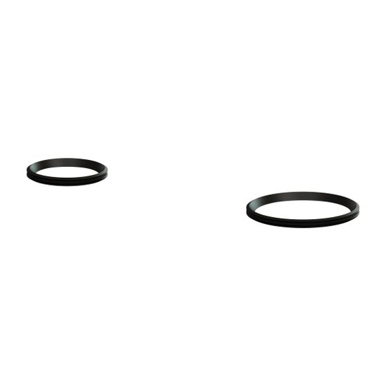 Kessel Dichtungsset für DN 70, DN 100, Lippendichtung, 28608