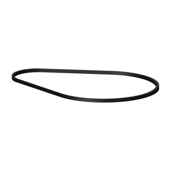 Kessel Dichtung für Pumpenflansch, Kunststoff Schwarz, 680045