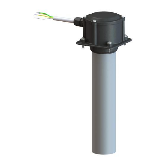 Kessel Tauchrohr Mono für 10m Kabel, Kunststoff, 680048