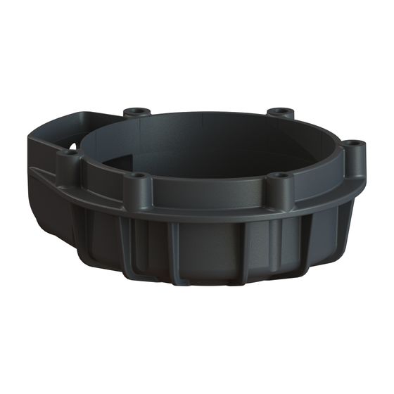 Kessel Spiralgehäuse für KTP 1000, Kunststoff Schwarz, 680118
