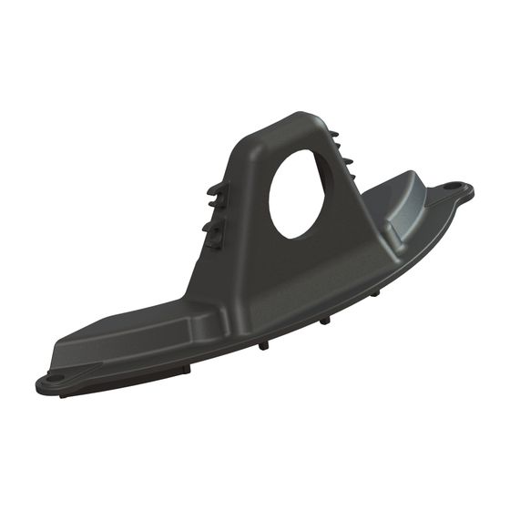 Kessel Halterung Druckabgang für Aqualift F Compact, Kunststoff Schwarz, 680119
