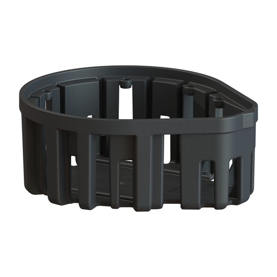 Kessel Ansaugkorb, 10mm, Kunststoff, Schwarz
