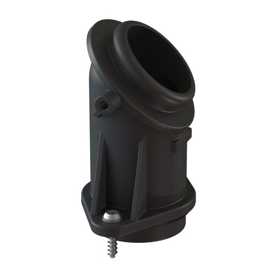 Kessel Druckabgang für KTP 300, PP Schwarz, 680759