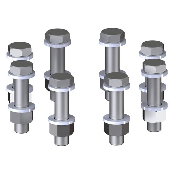 Kessel Schraubenset für Gussarmaturen Pumpstation, M16x70, 680785