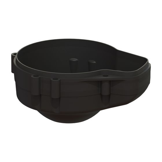 Kessel Spiralgehäuse für GTF 600, freier Kugeldurchgang 30mm, 680888