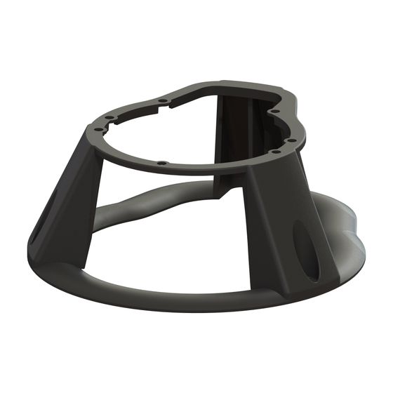 Kessel Pumpenfuß für GTF 600, 30mm freier Kugeldurchgang, 680889
