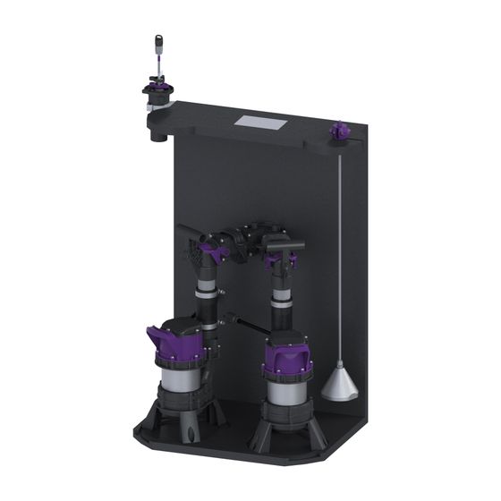 Kessel Pumpen-Einbausatz Retrofit S Duo GTF 600, 12m3/h, Kunststoff, 8744000