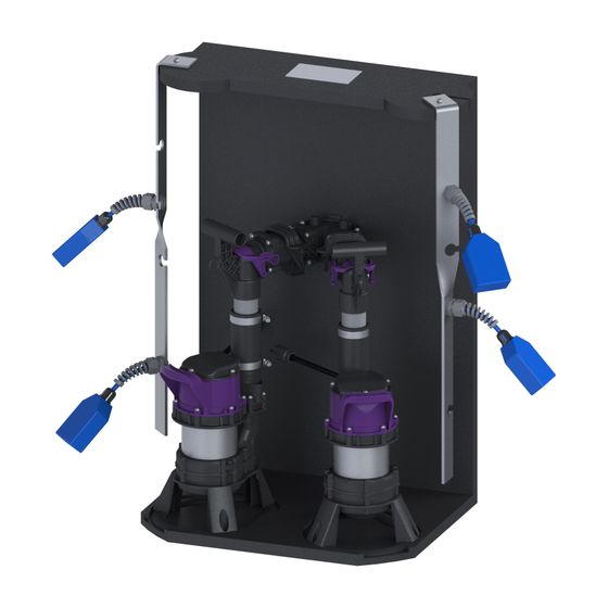 Kessel Pumpen-Einbausatz Retrofit S Duo GTF 600, 12m3/h, Kunststoff