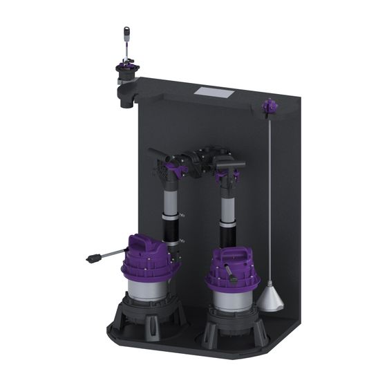 Kessel Pumpen-Einbausatz Retrofit M Duo GTF 1200, 15,5 m3/h, Kunststoff