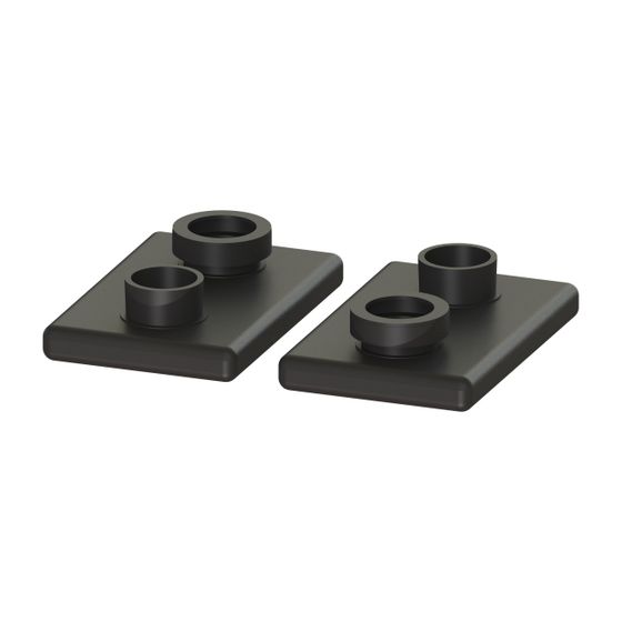 Kessel Kabelverbindung für 9V Block Batterie, Schwarz/rot, 680720
