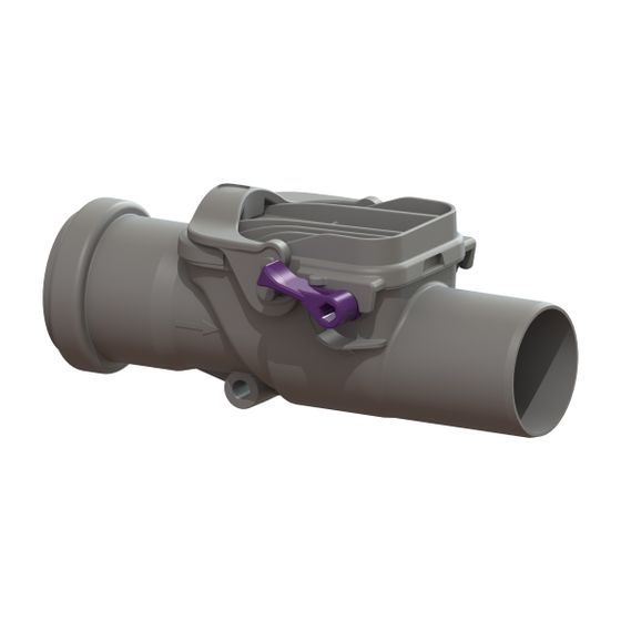 Kessel Rückstauverschluss Staufix DN 50 Typ 2