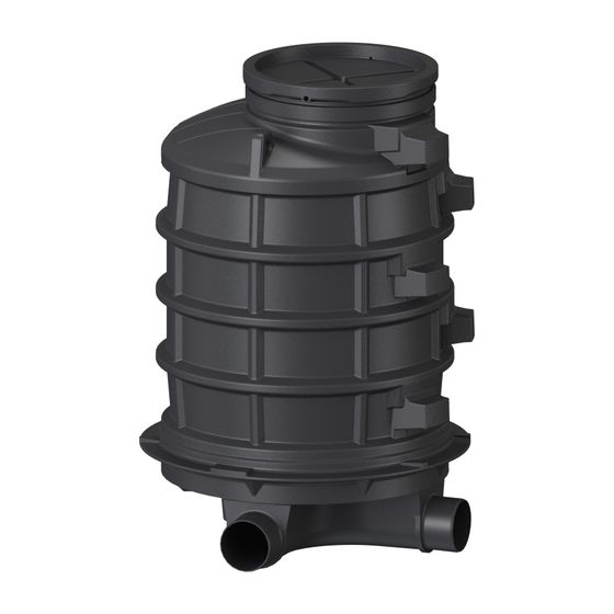 Kessel Standardschacht GT LW1000, DN 200, 1.745mm, Polyethylen