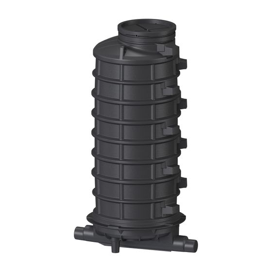 Kessel Standardschacht GT LW1000, DN 150/200, 2.745mm, Polyethylen