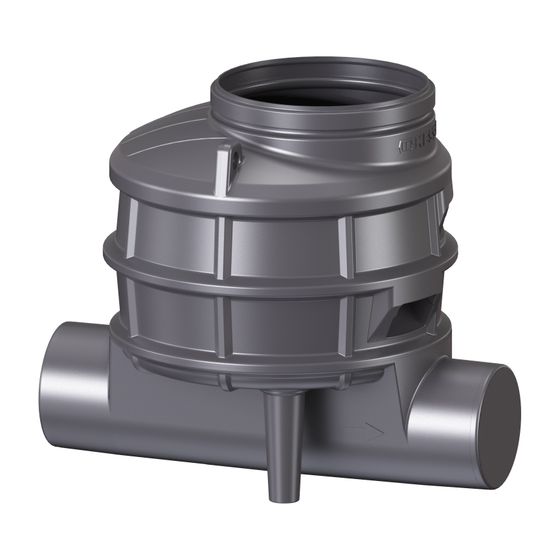 Kessel Standardschacht GT LW1000, DN 400, 1.250mm, Polyethylen