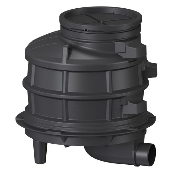 Kessel Standardschacht GT LW1000, DN 200, 1.070mm, links, Polyethylen