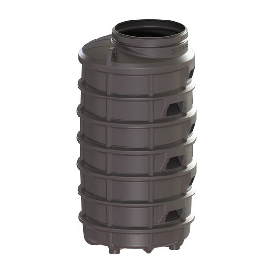 Kessel Standardschacht GT LW1000, 2.050mm Höhe, 600mm Einstieg, Polyethylen
