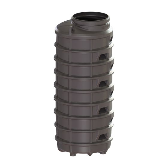 Kessel Standardschacht GT LW1000, 2.550mm, 600mm, Polyethylen