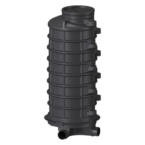 Kessel Standardschacht GT LW1000, DN 200, 2.570mm, Polyethylen
